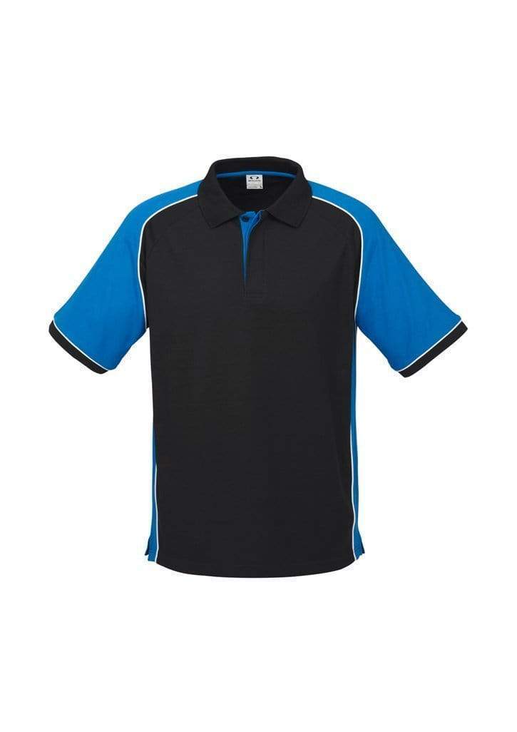 Biz Collection Casual Wear Black/Royal/White / S Biz Collection Men’s Nitro Polo P10112