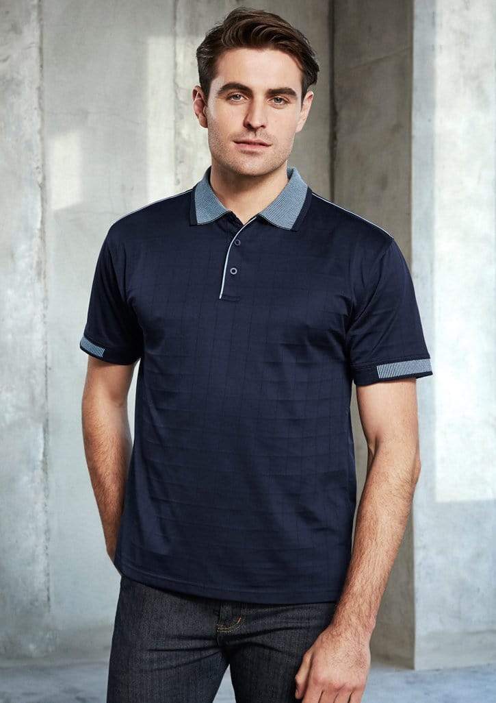 Biz Collection Casual Wear Biz Collection Men’s Noosa Self Check Polo P9100