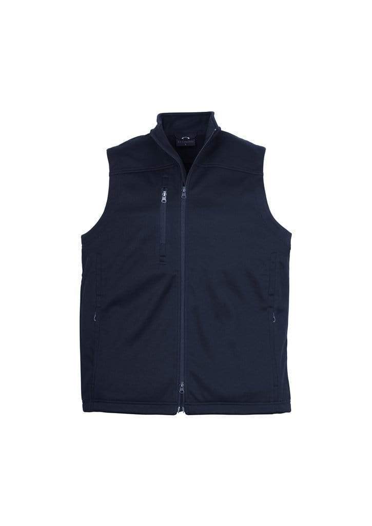 Biz Collection Casual Wear Navy / S Biz Collection Men’s Soft Shell Vest J3881