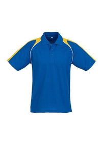 Biz Collection Casual Wear Royal/Gold/White / S Biz Collection Men’s Triton Polo P225MS