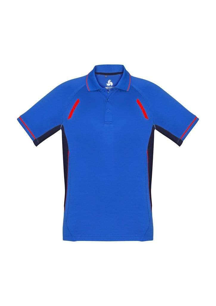 Biz Collection Casual Wear S / Royal/Navy/Fluoro Orange Biz Collection Renegade Mens Polo P700MS