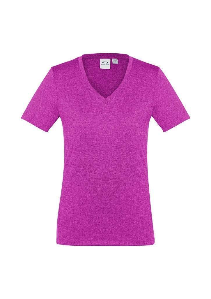 Biz Collection Casual Wear Magenta / 6 Biz Collection Women’s Aero Tee T800LS