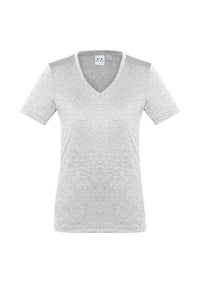 Biz Collection Casual Wear Silver / 6 Biz Collection Women’s Aero Tee T800LS