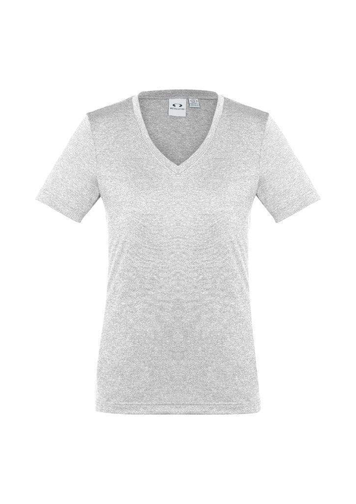 Biz Collection Casual Wear Silver / 6 Biz Collection Women’s Aero Tee T800LS