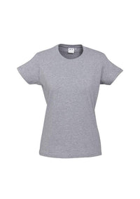 Biz Collection Casual Wear Grey Marle / 6 Biz Collection Women’s Ice Tee T10022