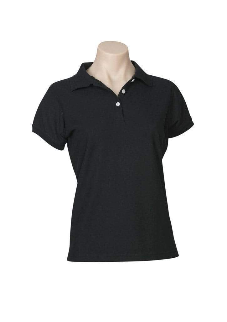 Biz Collection Casual Wear Black / 6 Biz Collection Women’s Neon Polo P2125