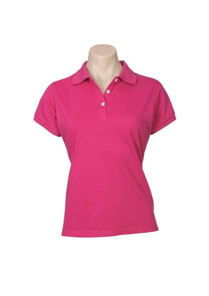 Biz Collection Casual Wear Magenta / 6 Biz Collection Women’s Neon Polo P2125