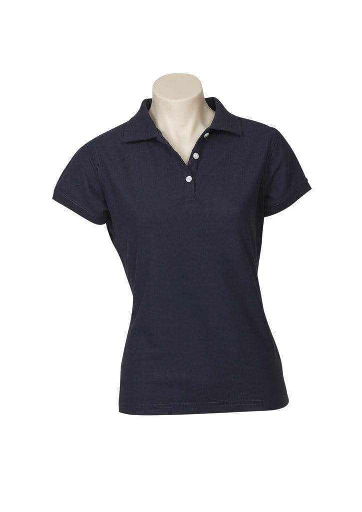 Biz Collection Casual Wear Navy / 6 Biz Collection Women’s Neon Polo P2125