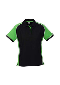 Biz Collection Casual Wear Black/Green/White / 8 Biz Collection Women’s Nitro Polo P10122