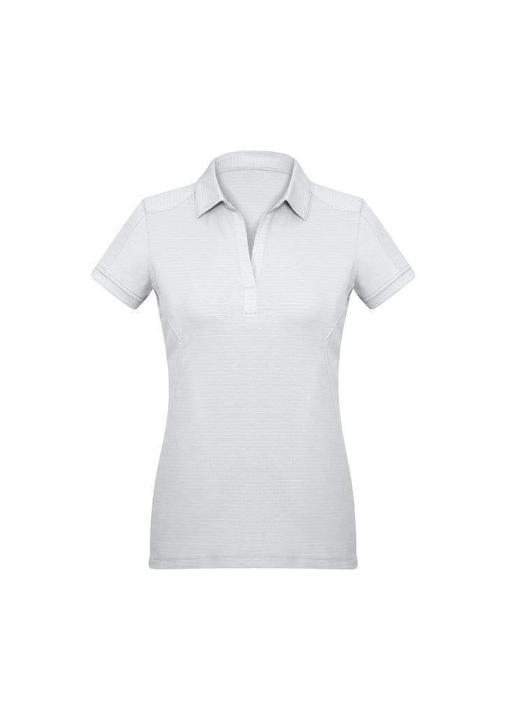 Biz Collection Casual Wear White / 6 Biz Collection Women’s Profile Polo P706LS