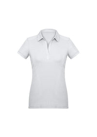 Biz Collection Casual Wear White / 6 Biz Collection Women’s Profile Polo P706LS