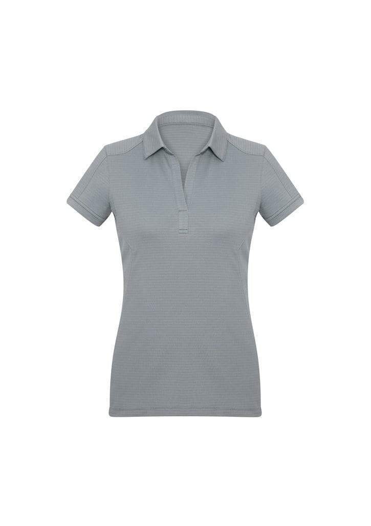 Biz Collection Casual Wear Silver / 6 Biz Collection Women’s Profile Polo P706LS