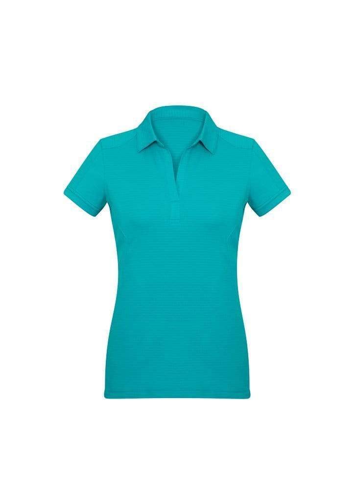 Biz Collection Casual Wear Teal / 6 Biz Collection Women’s Profile Polo P706LS