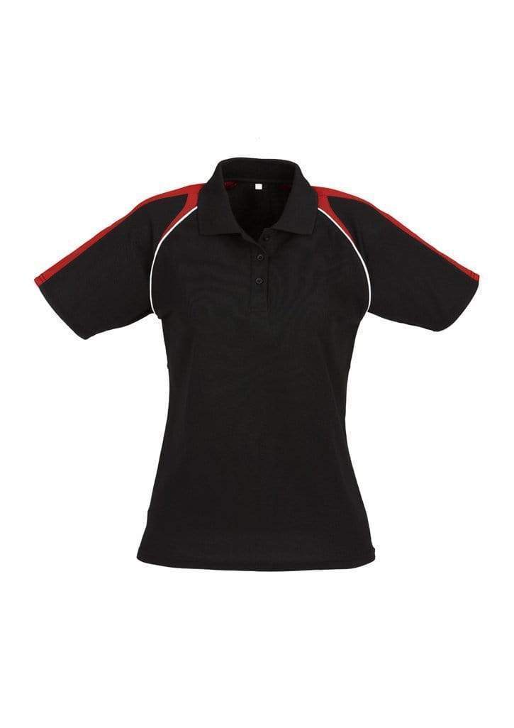 Biz Collection Casual Wear Black/Red/White / 10 Biz Collection Women’s Triton Polo P225LS