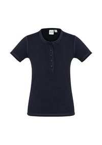 Biz Collection Casual Wear Ink / 6 Biz Collection Women’s Vintage Tee T811L