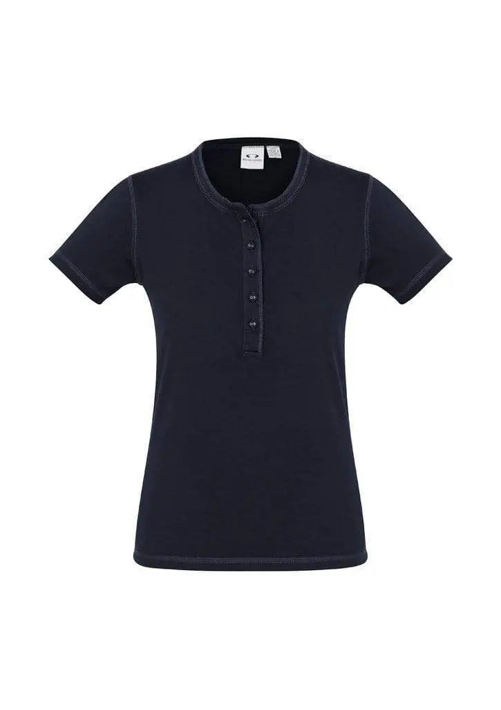 Biz Collection Casual Wear Ink / 6 Biz Collection Women’s Vintage Tee T811L