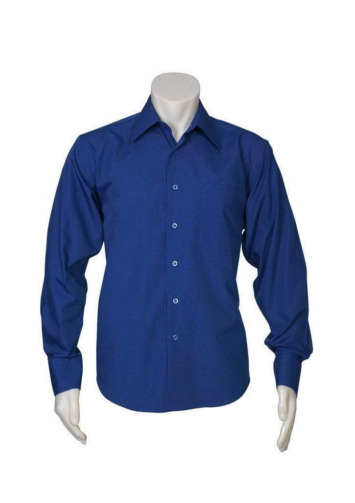 Biz Collection Corporate Wear Biz Collection Men’s Metro Long Sleeve Shirt Sh714