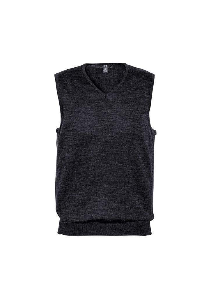 Biz Collection Corporate Wear Charcoal / XS Biz Collection Men’s Milano Vest Wv619m