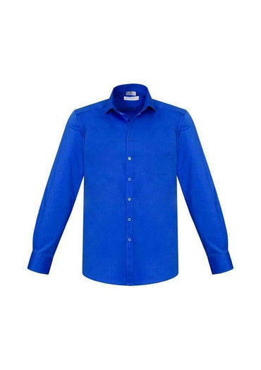 Biz Collection Corporate Wear Electric Blue / XS Biz Collection Men’s Monaco Long Sleeve Shirt S770ml