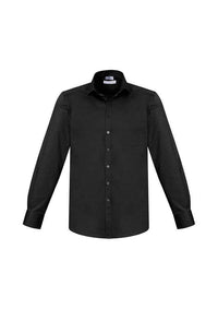 Biz Collection Corporate Wear Black / XS Biz Collection Men’s Monaco Long Sleeve Shirt S770ml