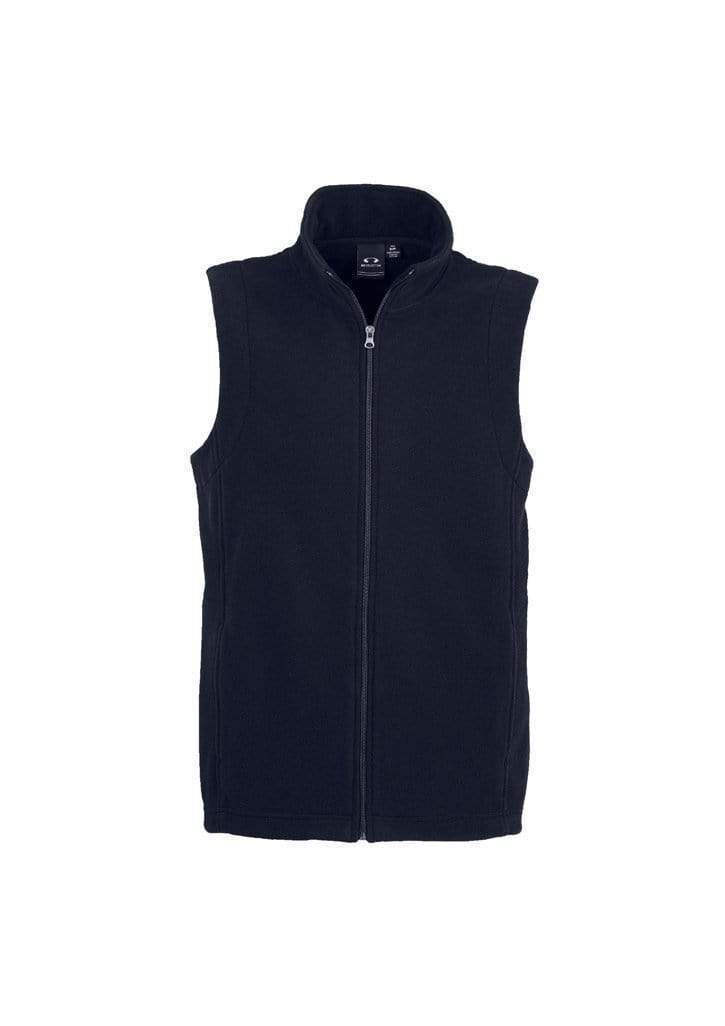 Biz Collection Corporate Wear Navy / XS Biz Collection Men’s Plain Micro Fleece Vest F233mn