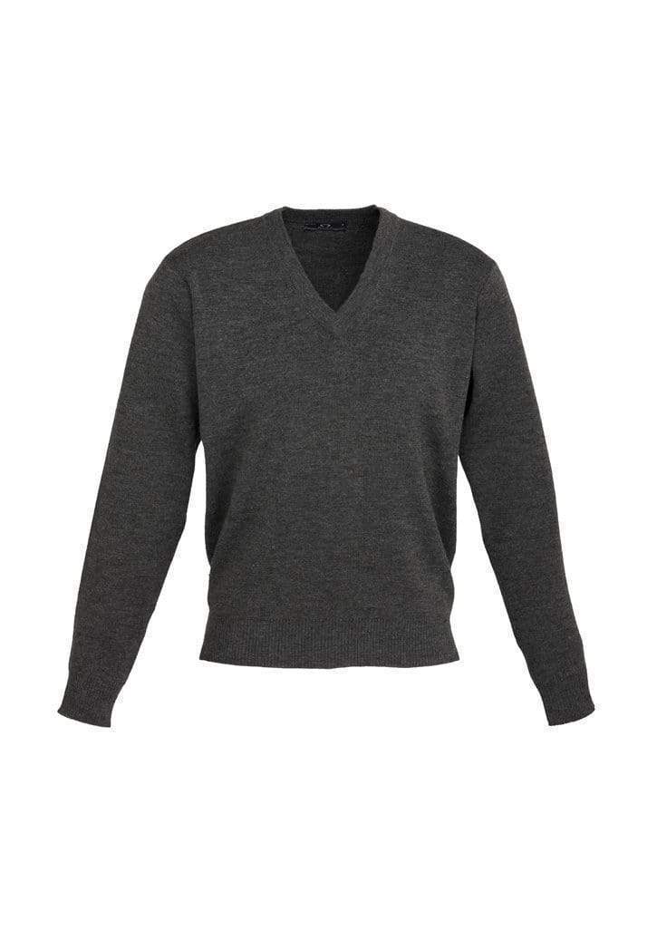 Biz Collection Corporate Wear Charcoal Marle / XS Biz Collection Men’s Woolmix Pullover Wp6008