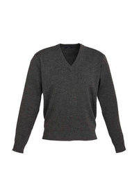 Biz Collection Corporate Wear Charcoal Marle / XS Biz Collection Men’s Woolmix Pullover Wp6008