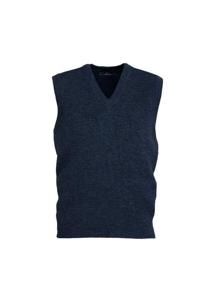 Biz Collection Corporate Wear Navy / XS Biz Collection Men’s Woolmix Vest Wv6007