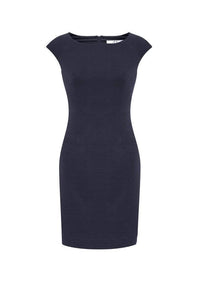 Biz Collection Corporate Wear Navy / 4 Biz Collection Women’s Audrey Dress Bs730l