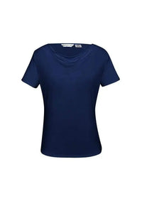 Biz Collection Women’s Ava Drape Knit Top K625ls Metro Workwear.