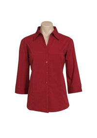 Biz Collection Corporate Wear Biz Collection Women’s Metro 3/4 Sleeve Shirt Lb7300