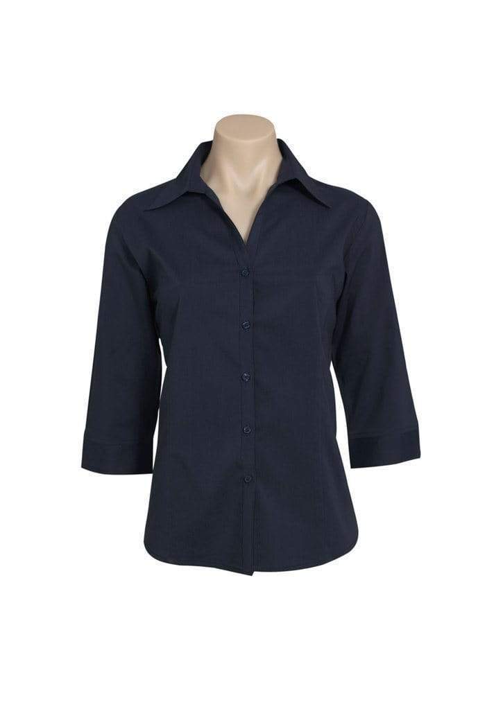 Biz Collection Corporate Wear Navy / 6 Biz Collection Women’s Metro 3/4 Sleeve Shirt Lb7300