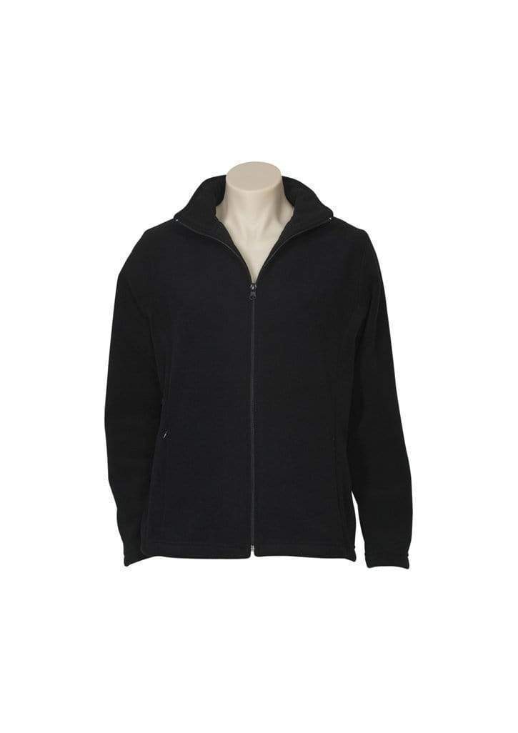 Biz Collection Corporate Wear Black / 8 Biz Collection Women’s Plain Micro Fleece Jacket Pf631