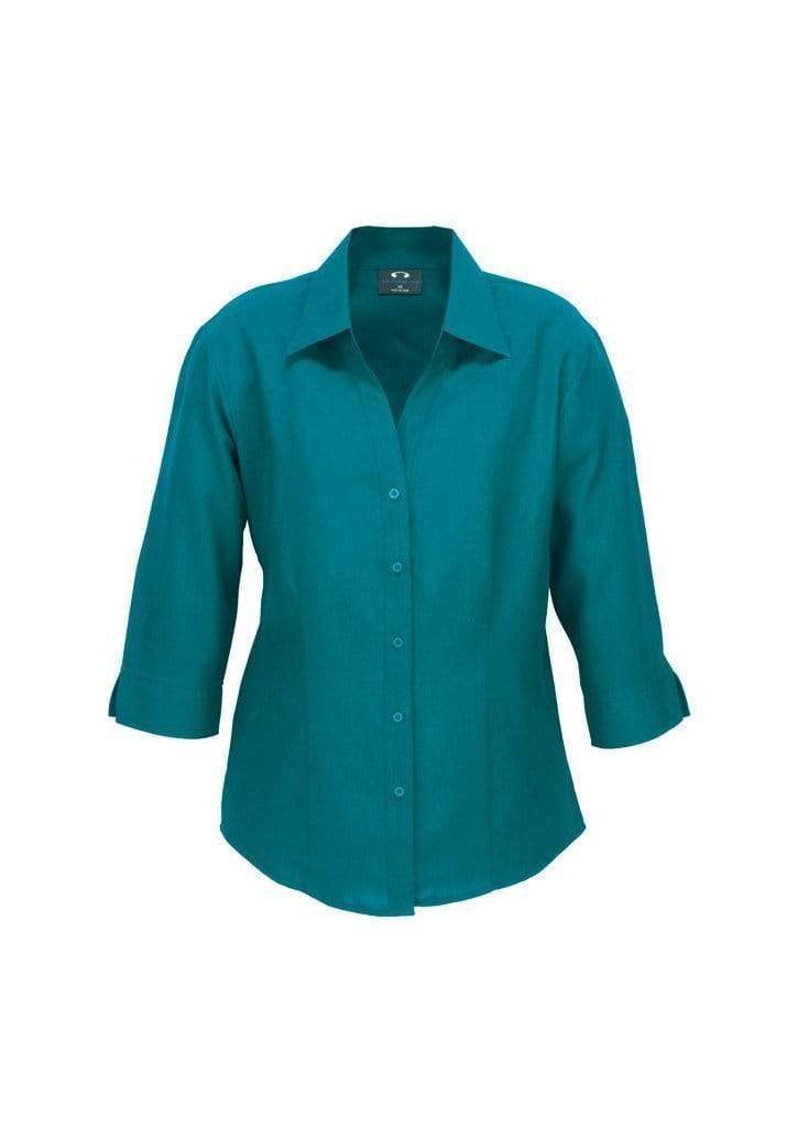 Biz Collection Corporate Wear Biz Collection Women’s Plain Oasis 3/4 Sleeve Shirt Lb3600