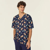 NNT Unisex Native Christmas Scrub Top CATRJC