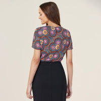 NNT Bush Tucker Indigenous Print Blouse CATUSV