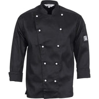 Dnc Workwear Traditional Short Sleeve Chef Jacket - 1102 Metro Workwear.