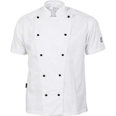 DNC Workwear Hospitality & Chefwear DNC WORKWEAR Traditional Short Sleeve Chef Jacket 1101