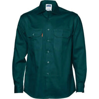 Dnc Workwear Cotton Drill Long Sleeve Work Shirt - 3202 Metro Workwear.