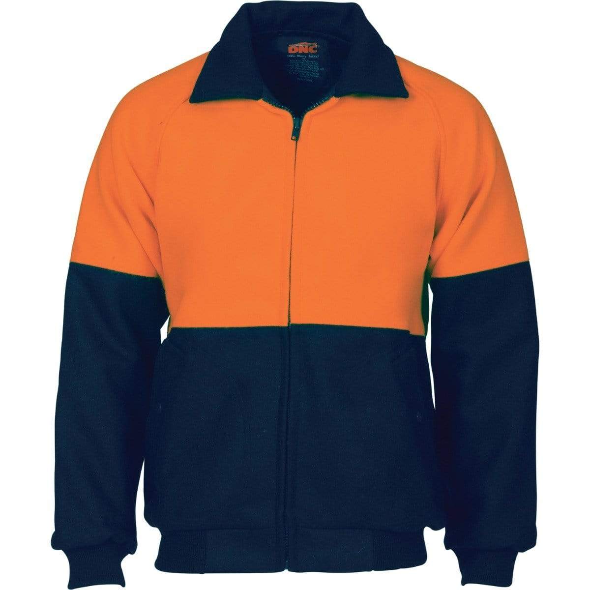 DNC Workwear Work Wear Orange/Navy / S DNC WORKWEAR Hi-Vis Two-Tone Bluey Bomber Jacket 3869