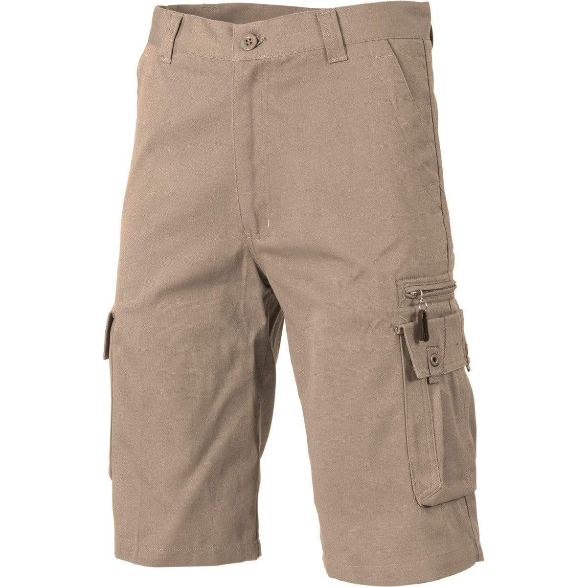 DNC Workwear Work Wear DNC WORKWEAR Island Duck Weave Cargo Shorts 4533