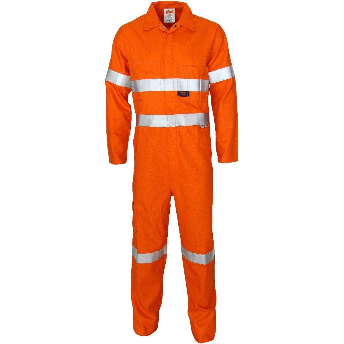 DNC Workwear Work Wear Orange / 77R DNC WORKWEAR Patron Saint Flame Retardant ARC Rated Coverall with 3M Fire Retardant Tape 3427