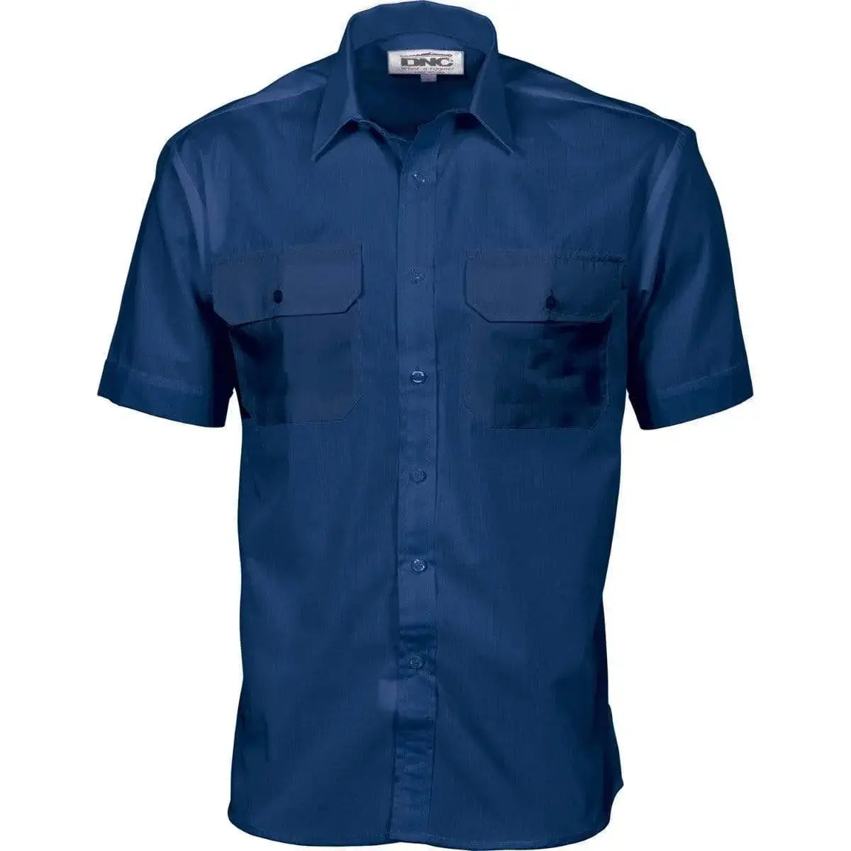 Dnc Workwear Polyester Cotton Short Sleeve Work Shirt - 3211 Metro Workwear.