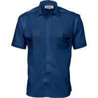 Dnc Workwear Polyester Cotton Short Sleeve Work Shirt - 3211 Metro Workwear.