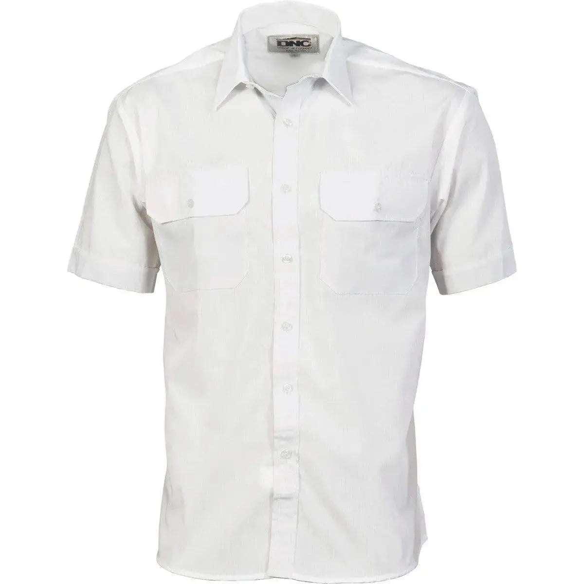 Dnc Workwear Polyester Cotton Short Sleeve Work Shirt - 3211 Metro Workwear.