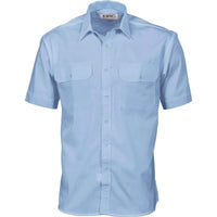 Dnc Workwear Polyester Cotton Short Sleeve Work Shirt - 3211 Metro Workwear.