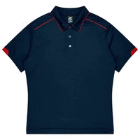 Aussie Pacific Currumbin Men's Polo Shirt 1320  Aussie Pacific NAVY/RED S 