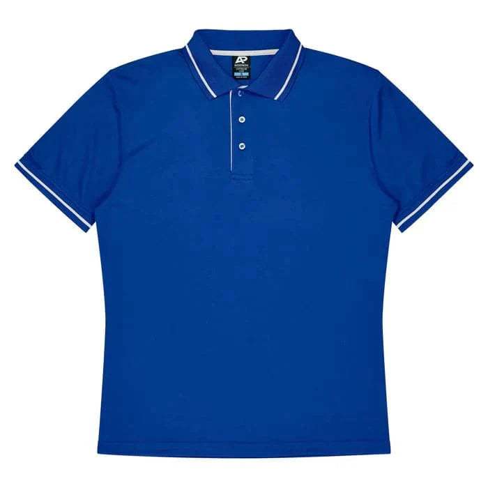 Aussie Pacific Cottesloe Kids Polo Shirt 3319  Aussie Pacific ROYAL/WHITE 4 