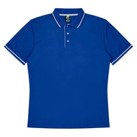 Aussie Pacific Cottesloe Kids Polo Shirt 3319  Aussie Pacific ROYAL/WHITE 4 