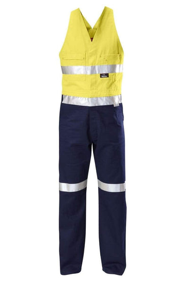 Hard Yakka A Back Reflective Taped Hi Vis Overall Y01055 Work Wear Hard Yakka   